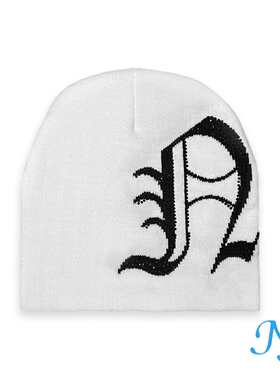 NOBLESAVAGE原创设计Y2K千禧辣妹美式街头风百搭字母烫钻冷帽