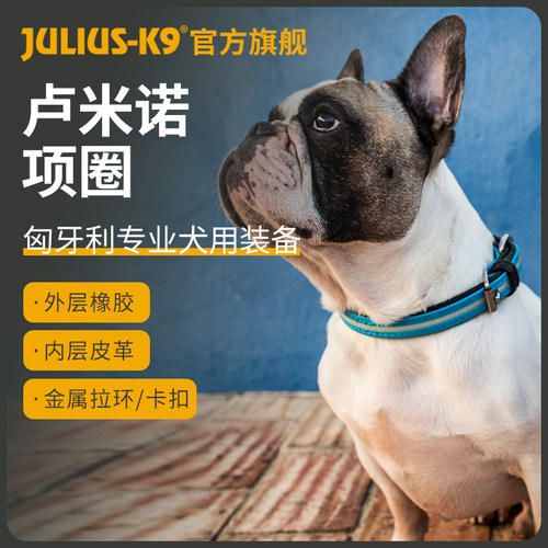 k9项圈金毛泰迪狗狗橡胶皮革