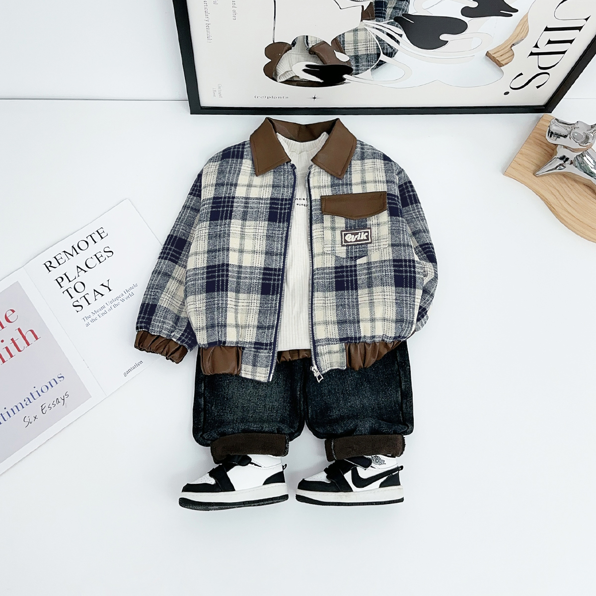 男童冬加厚外套秋冬款2025新款秋冬装儿童 DMQ6102