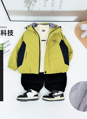 男童加厚外套秋冬款2025新款秋冬装儿童 AC25170