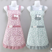 帆布围裙家用防污围腰厨房男女士罩衣2022新新款 网红爆款 护衣围兜