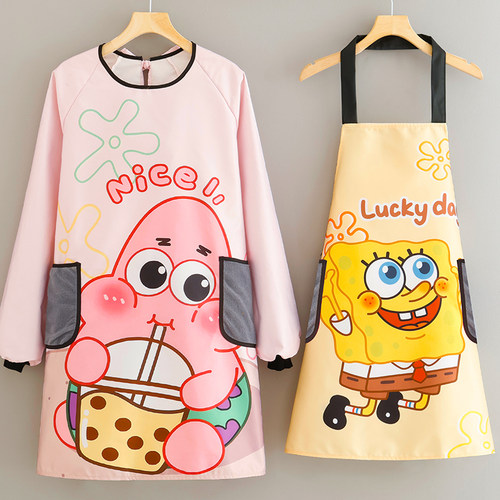 成人罩衣围腰工作服女