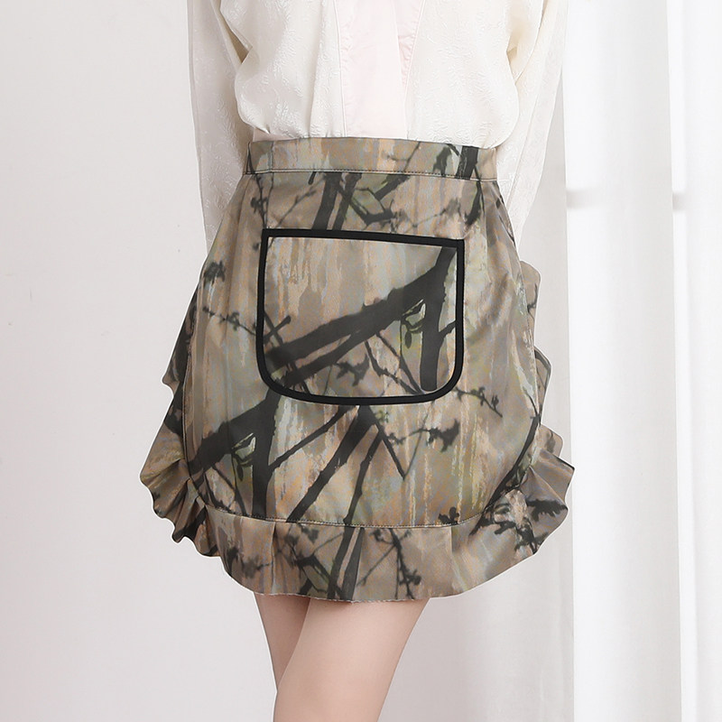 上班成人半身围腰简约时尚工作服