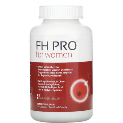 美国Fairhaven Health 女性医级备孕多面孕前维生和素矿物质180粒