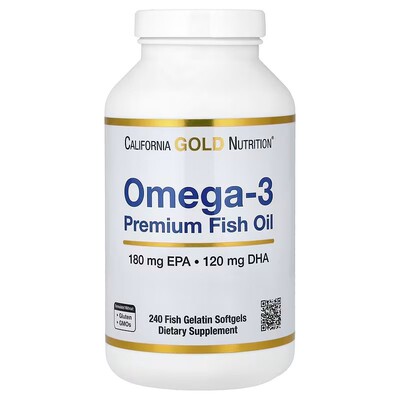 美国CGN 优质鱼油支持机体抵抗心血管大脑健康EPA和DHA Omega-3