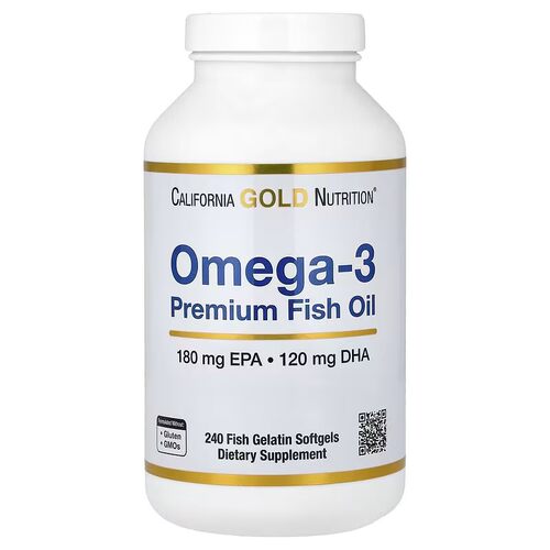 美国CGN 优质鱼油支持机体抵抗心血管大脑健康EPA和DHA Omega-3