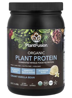 PlantFusion天然植物蛋白质粉增强体质修复肌肉强度609g不含麸质