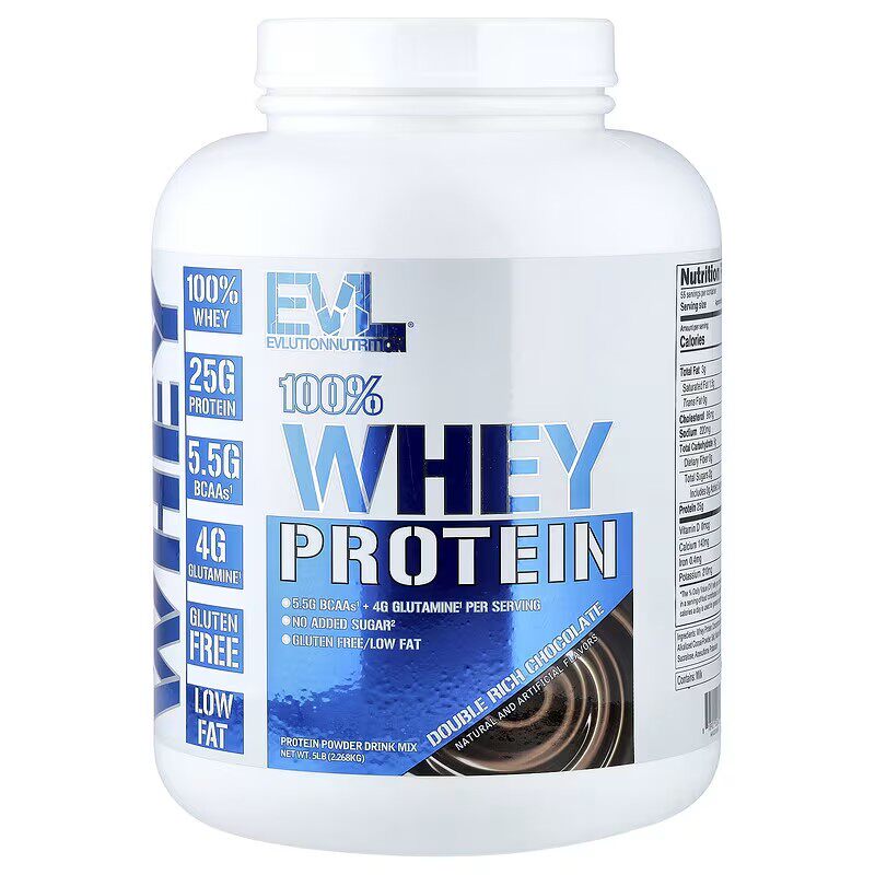 美国EVLution Nutrition 运动健身乳清蛋白氨基酸5磅增肌修复力量