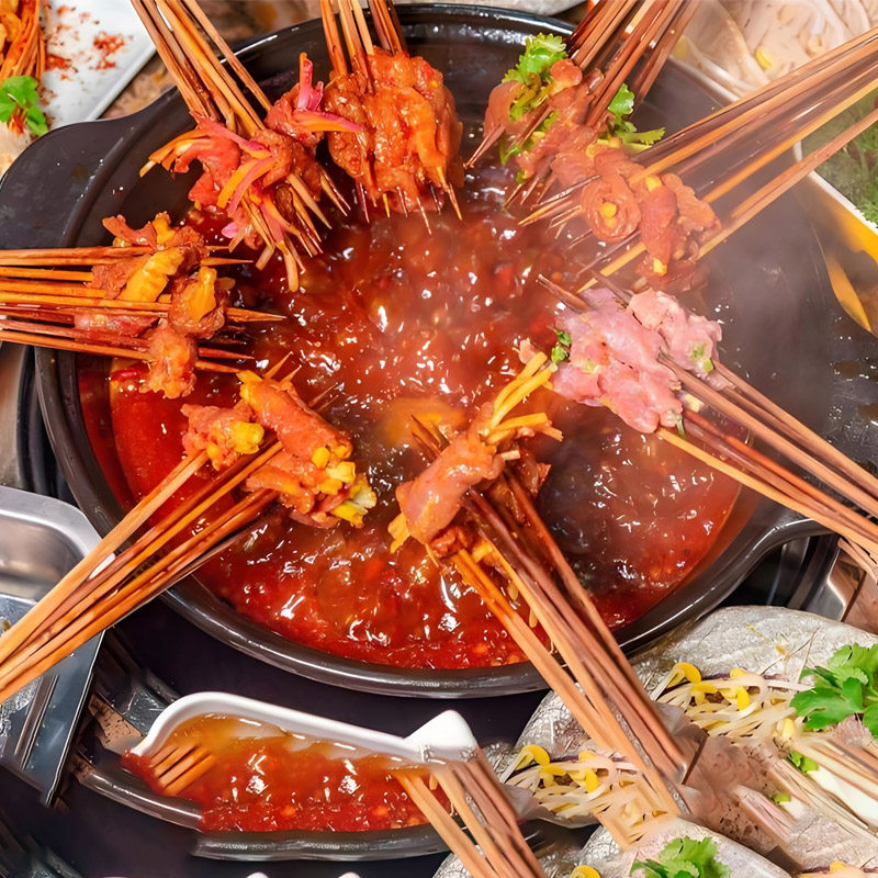 成都钢管厂小郡肝串串香火锅底料商用配方四川重庆火锅麻辣烫冒菜