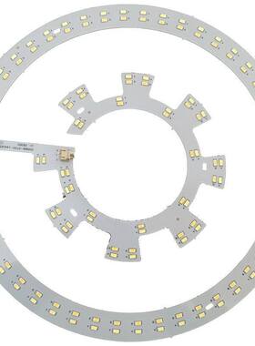 隐形风扇灯圆形LED通用替换灯盘灯板灯芯吊扇灯LED变光改吸顶灯