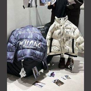 品牌正品!正宗90白鸭绒!男童女童假两件连帽超洋气厚实羽绒服