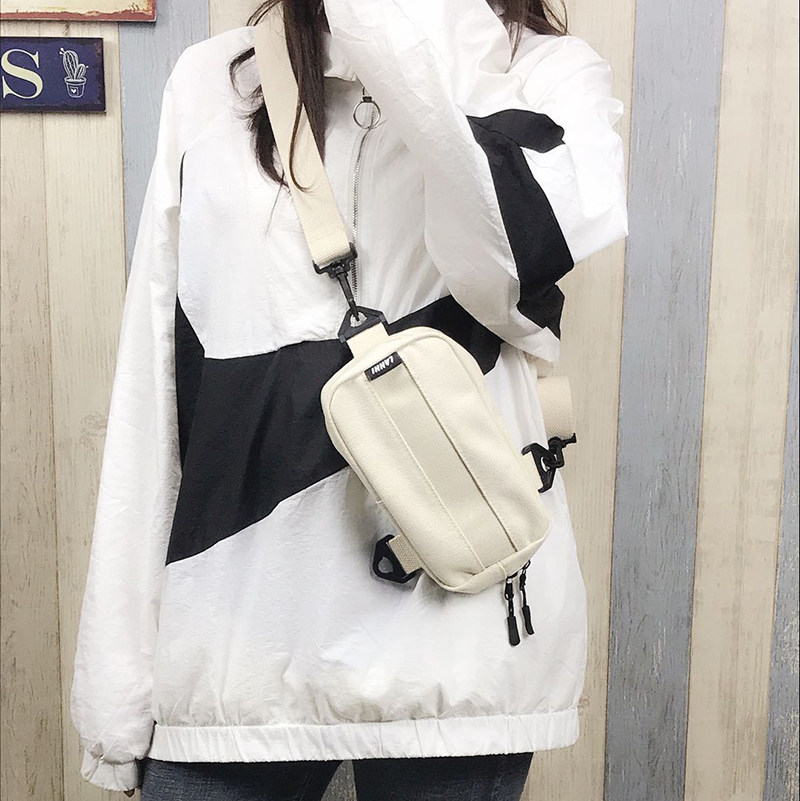 原宿风帆布小方包百搭斜跨胸包单肩包女韩版包包女2019新款情侣包在类目 箱包皮具/热销女包/男包, 女士包袋中 - 来自Buy2taobao.com提供专业的淘宝代购服务