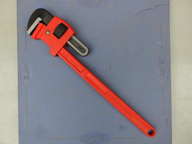 原装进口法国vlrax管子钳24寸英式水管钳600mm管钳水暖安装工具