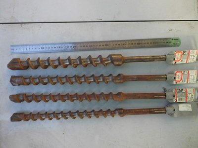 包邮进口BOSCH德国博世五坑电锤钻头500mm长穿墙钻头加长合金钻头