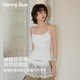 HENNY RUE亨尼露春夏季 女士蝴蝶结吊带背心
