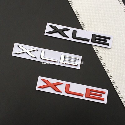亚洲龙XLEHYBRID车标后标志贴