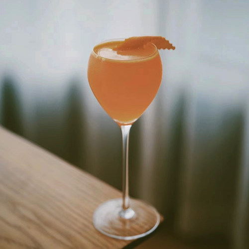 功夫系列鸡尾酒杯新中式闻香冷萃茶杯玻璃杯子高脚杯咖啡杯饮品杯