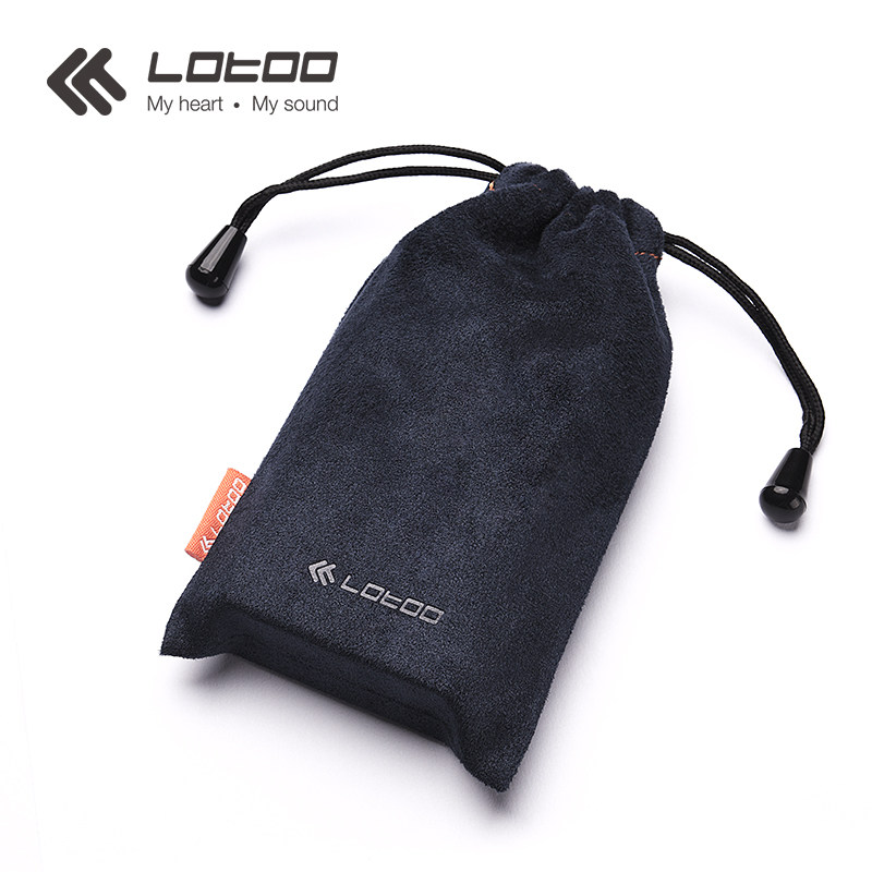 lotoo乐图大小墨菊金菊花铁菊保护袋绒布录音笔绒布袋新老款通用