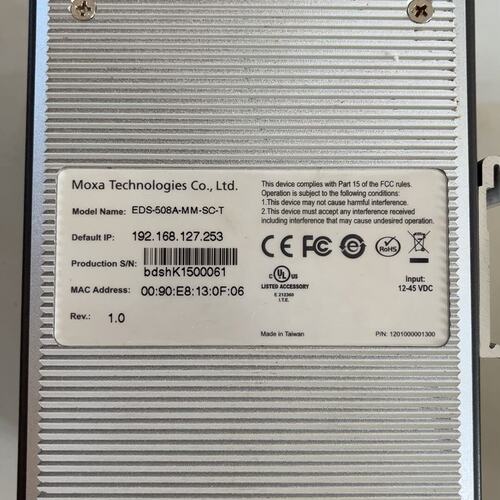 议价摩莎工业交换机EDS-508A-SS-SCEDS-508A-MM-SCEDS-508A-SS-ST