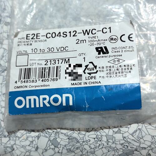 价接近传感器E2E-C04S12-WC-C1E2E-C04S12-WC-C2E2E-C04S12-WC-C3