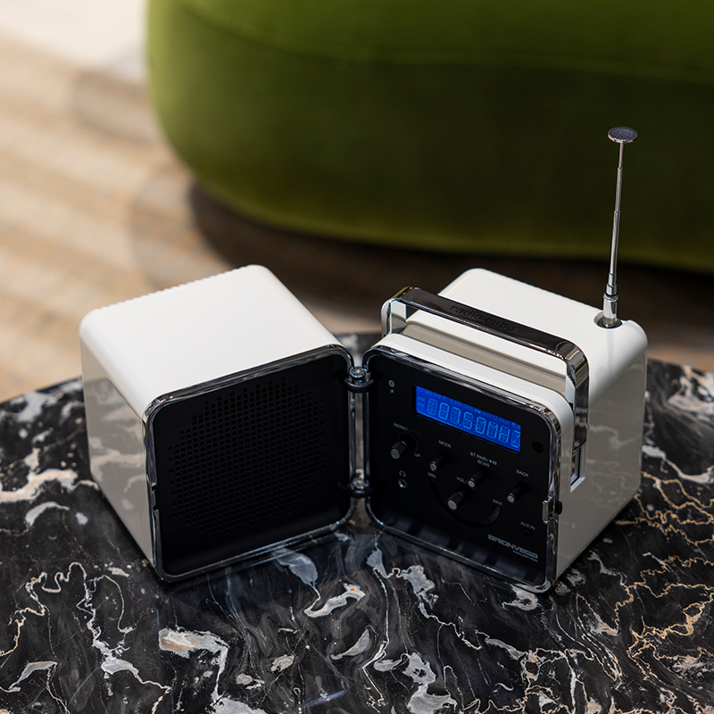 Brionvega cubo意大利便携式无线蓝牙音响复古音箱收音一体机现货