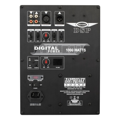 美国Earthquake Sound/大地震MiniMe DSP-FF15/P15/P12超重低音炮