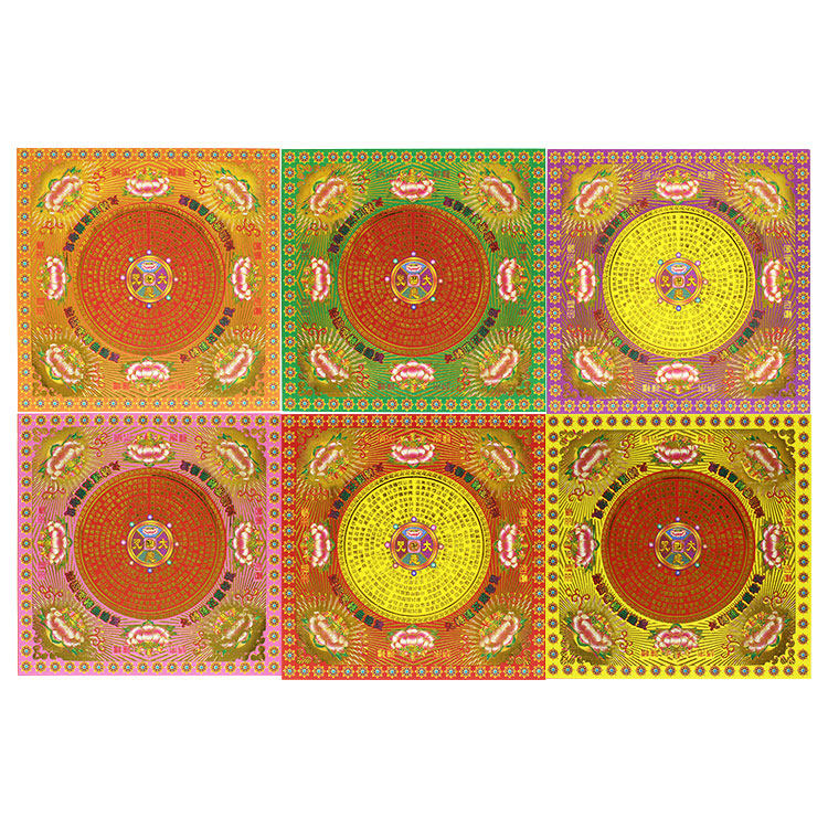 烫金双面彩印狗头金折纸