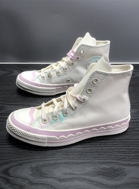 CONVERSE匡威1970S趣味冰激凌图案男女撞色休闲高帮帆布鞋A10947C