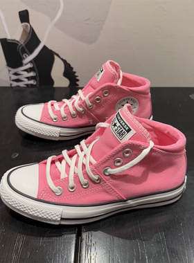 CONVERSE匡威 麦迪逊All Star Madison粉色中帮女休闲板鞋A16066C