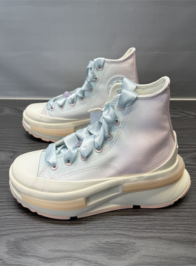 CONVERSE匡威RunStar Legacy渐变夹心厚底女子增高帆布鞋 A09108C