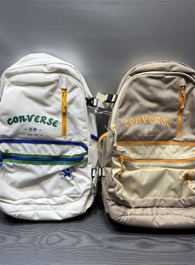 CONVERSE匡威 Straight Edge男女复古双肩包背包书包10026178-A03