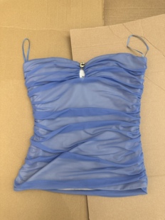 ref 热辣性感包臀收腰收身显瘦 无肩带背心 半裙 小礼服