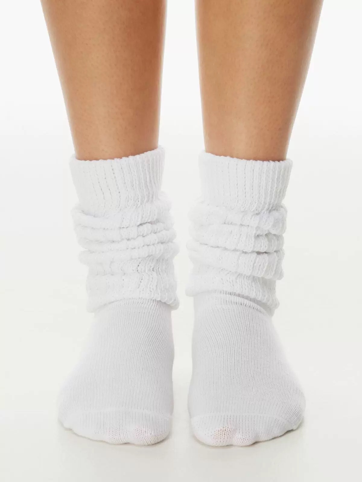 ARITZIA Wilfred 外贸原单尾货女款长筒袜子 瑜伽运动日常堆堆袜