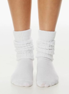 ARITZIA Wilfred 外贸原单尾货女款长筒袜子 瑜伽运动日常堆堆袜