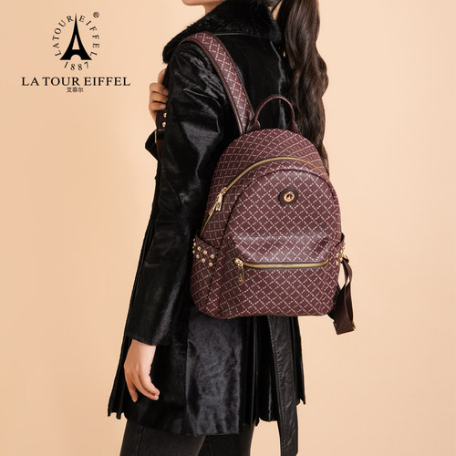 艾菲尔休闲双肩包旅行