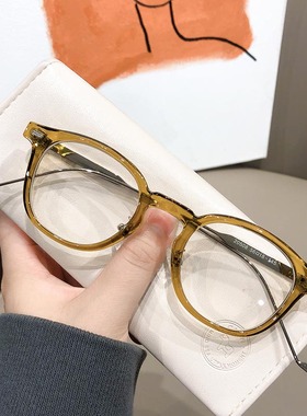 兴语 复古小脸近视眼镜女小框个性腿眼睛框镜架男潮20508