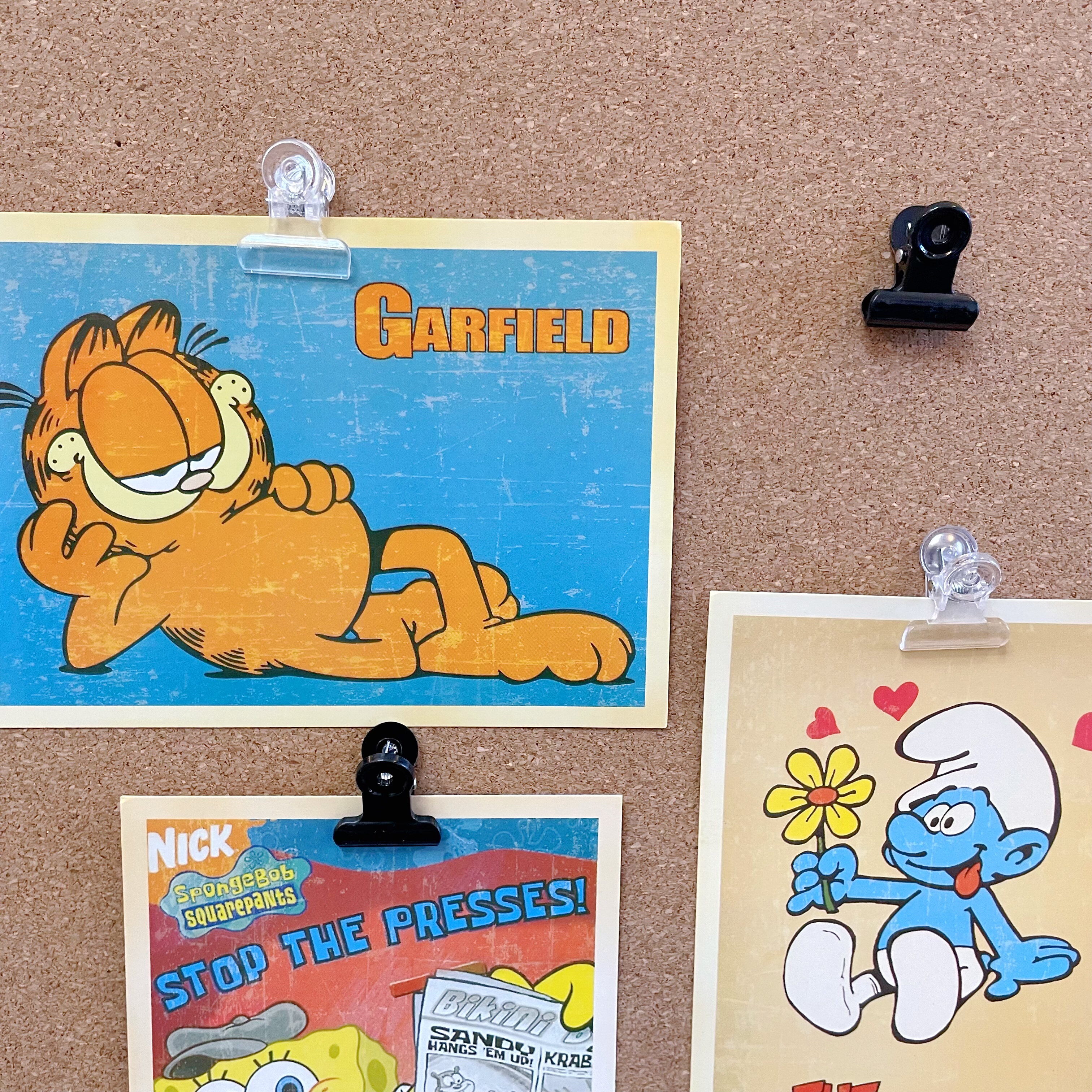 小夹子图钉创意便签夹照片墙装饰