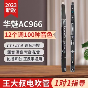 王大叔电吹管华魅AC966乐器大全2023年新款 中老年电萨克斯电吹管