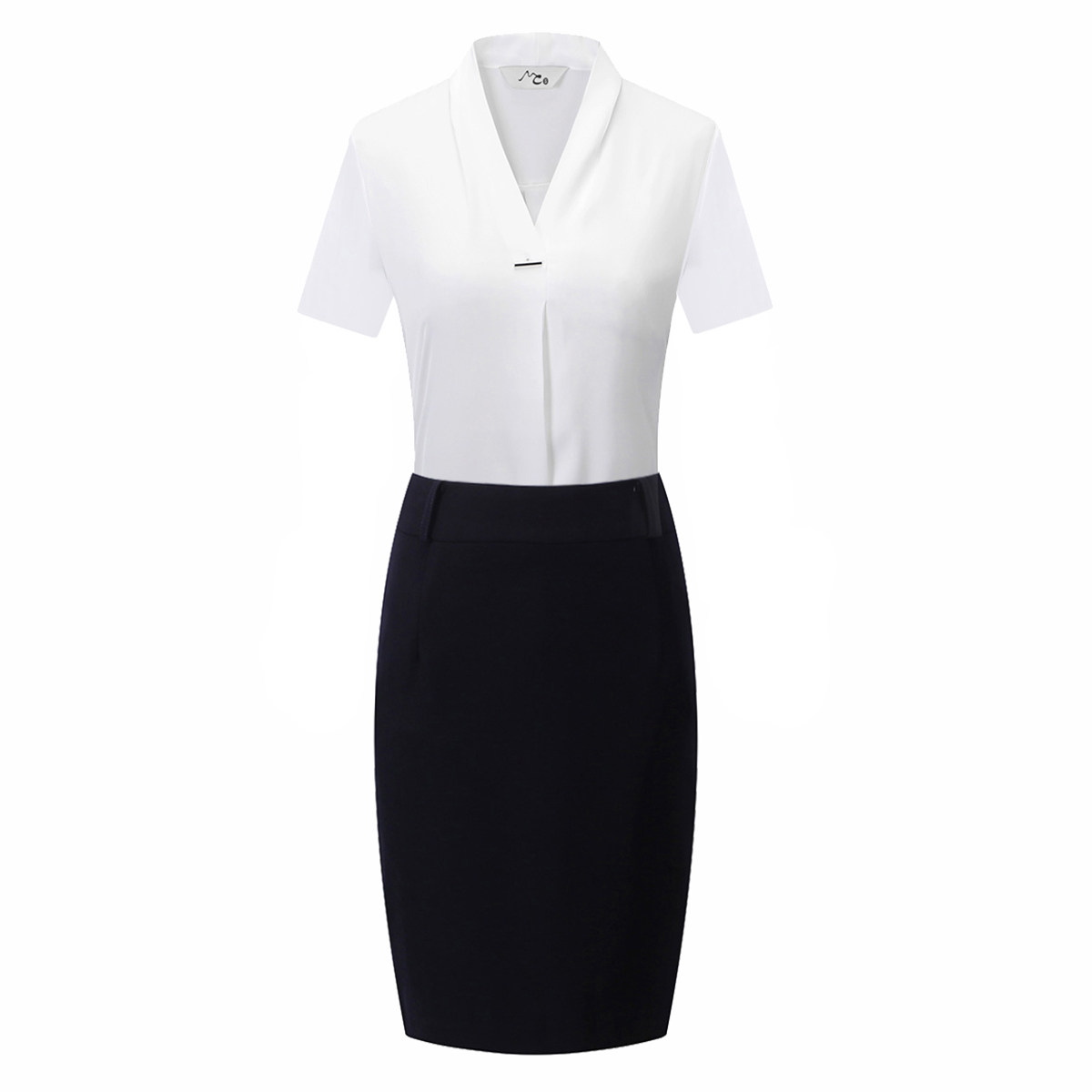 PROFESSIONAL SUIT CHIFFON SHIRT TWO PIECE SET 2021 NEW CASE FIELD CUSTOMER SERVICE WORKWEAR WOMENS COMMUTER WOMENS WEAR