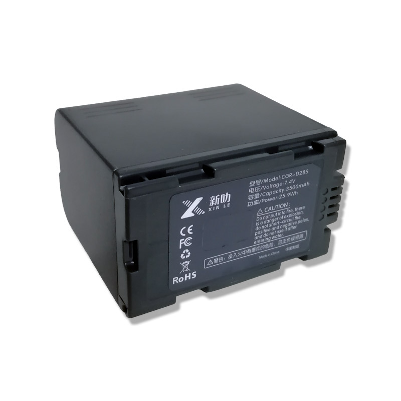适用松下 CGR-D28S 摄像机电池 NV-GS12 DS27 DS25 数码相机电池