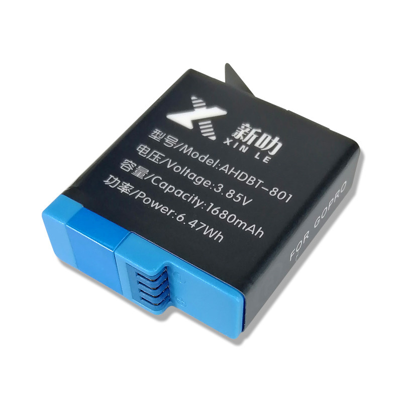 适用于Gopro hero8 5 6 7black全解码电池 AHDBT-801长续航