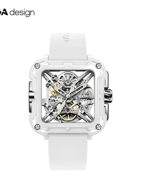 王一珩同款 CIGA design玺佳机械表锦鲤陶瓷定制版潮酷女手表