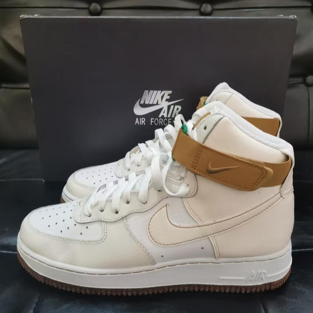 Nike Air Force 1 High AF1 耐克 白棕 高帮休闲板鞋 DX4980-001