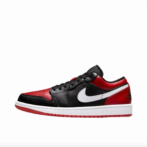 JORDAN Jordan Air Jordan 1 Low AJ1黑红防滑低帮篮球鞋临远仓