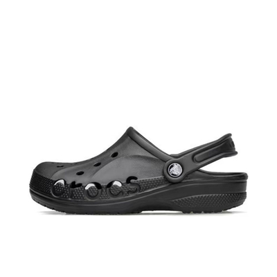 Crocs/卡洛驰贝雅情侣款EVA沙滩洞洞鞋黑色运动凉鞋10126-001羊仓