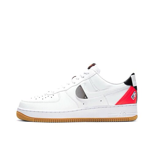 阿迪达斯Nike Air Force 1空军一号轻便板鞋低帮/白黑红/多巴胺远