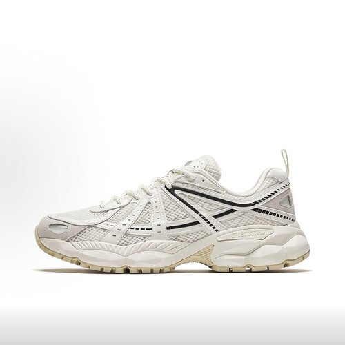 Anta安踏 G02-V2减震防滑 低帮跑步鞋 男款 白黑