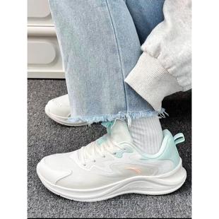 安踏漫步女鞋跑步鞋2023新款透气网鞋休闲鞋夏季运动鞋女