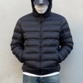 BP自制 茑家平替th排骨羽绒服 秋冬90白鸭绒轻薄运动连帽保暖外套