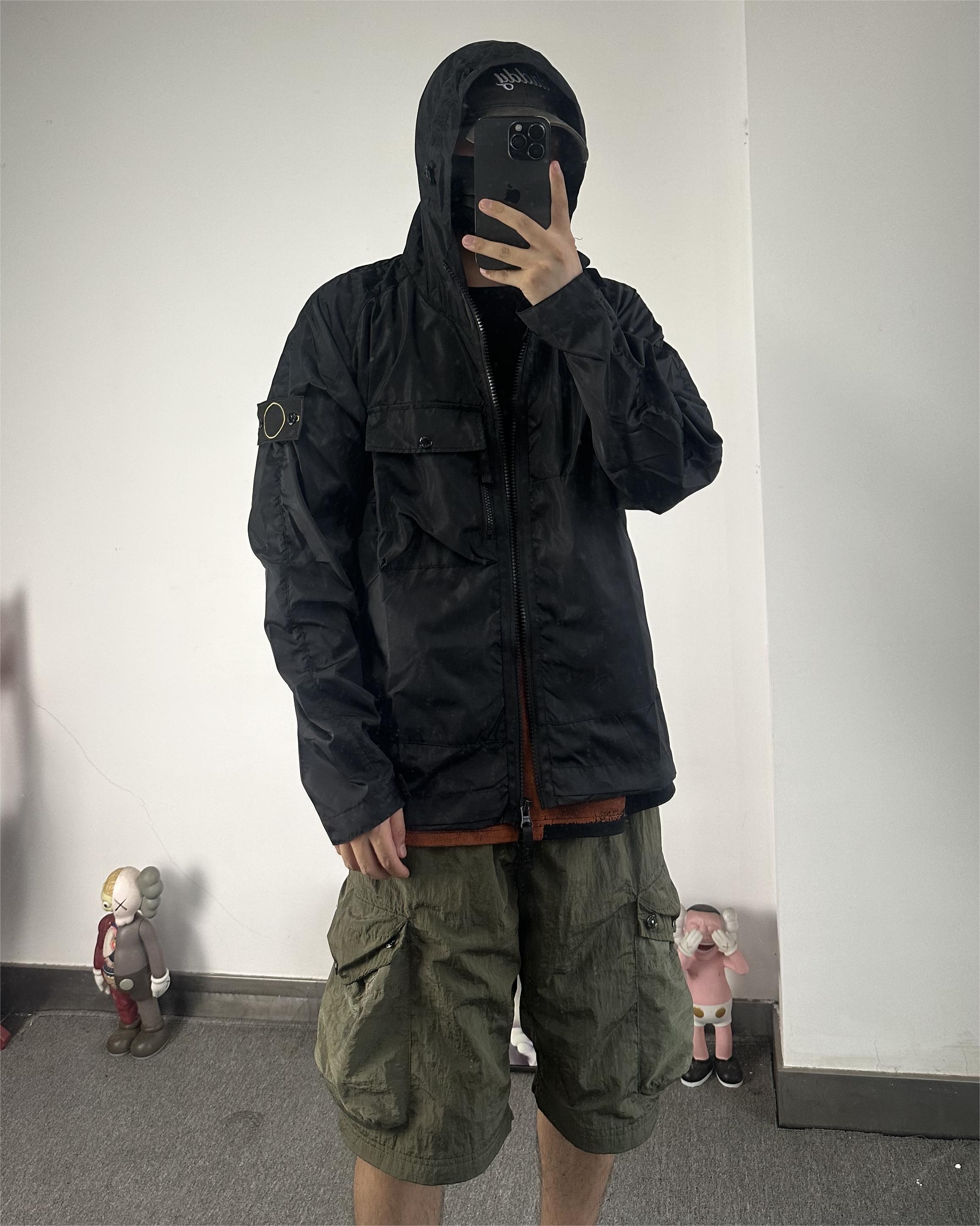 石头21FW duricrust jacket SI连帽硬壳机能冲锋衣防风防水 男装 夹克 原图主图